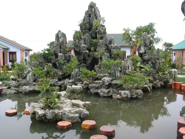 Thiết kế sân vườn tiểu cảnh tại Hà Tĩnh